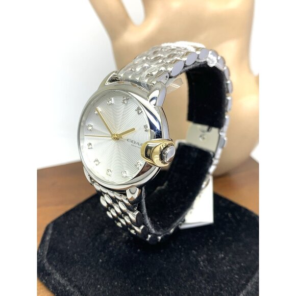Coach Women\'s Watch 14503818 Arden Quartz Gemmed Silver Stainless Steel 32mm main image 14